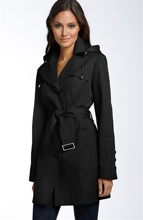 michael kors trench dress|michael kors belted raincoat.